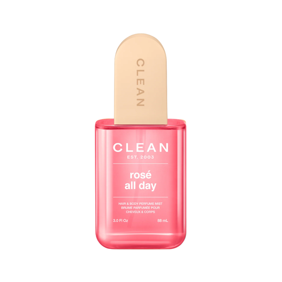 Clean Hair Body Perfume Mist Rose All Day 88ml