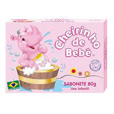 Cheirinho De Bebe Rosa Sabonete 80g
