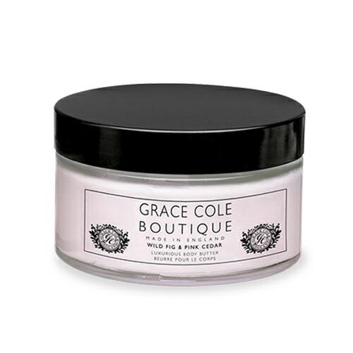 GRACE COLE WILD FIG PINK CEDAR BODY BUTTER 200ml