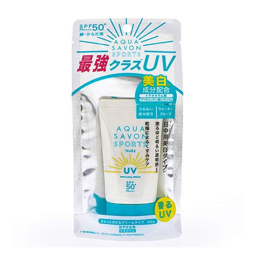 Aqua Savon Sports Whitening Uv Cream No1 40g