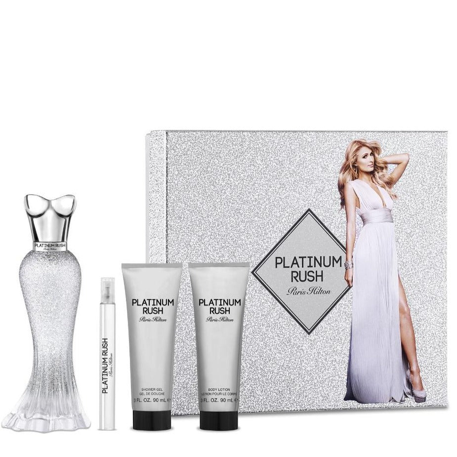 Paris Hilton Platinum Rush Gift Set 4 Pcs