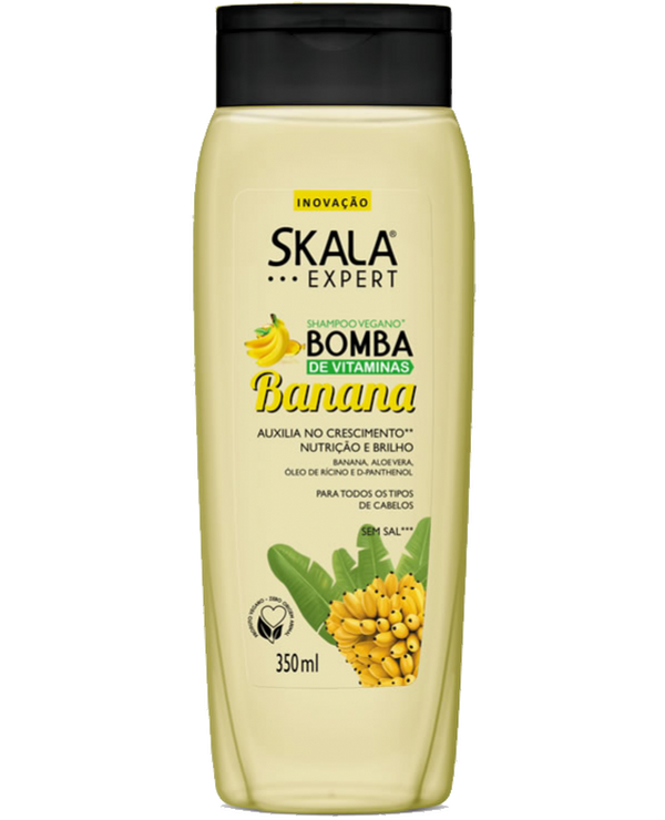 Skala Exp  Bomba De Vit. Banana Shampoo 350ml