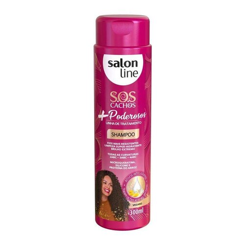 Salon Line Sos Cachos Mais Poderosos Shampoo 300ml