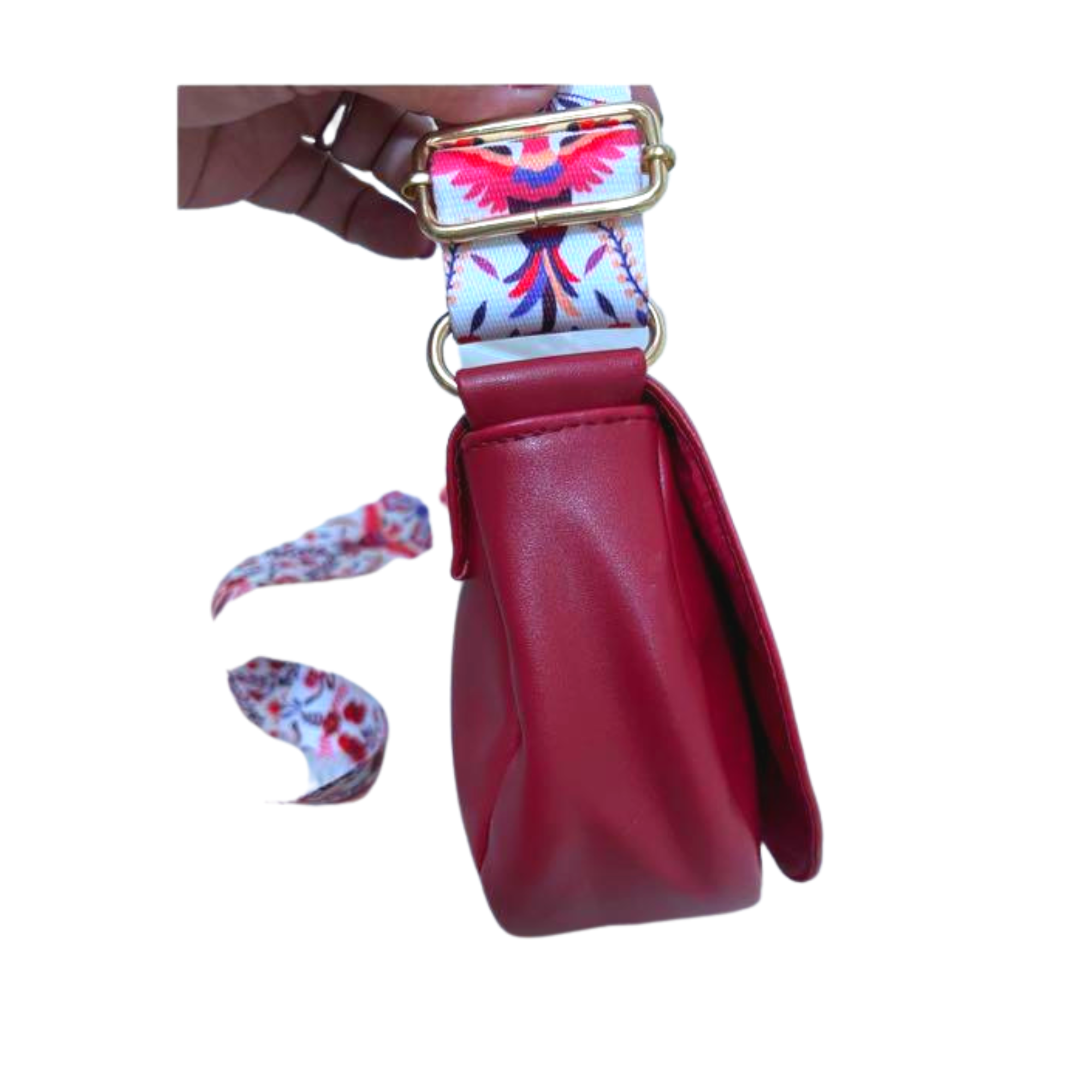 Anna Sui Cross Body Bag Red