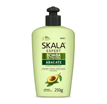 Skala Bomba de Vitaminas Crema para peinar de aguacate 250g