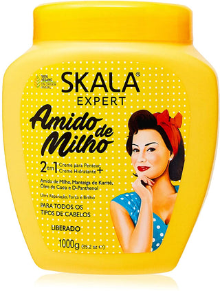 Skala Amido De Milho creme de tratamento 1Kg