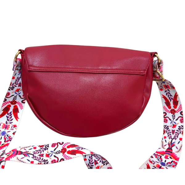 Anna Sui Cross Body Bag Red