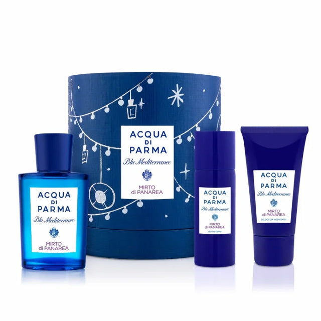 Acqua Di Parma Blu Mediterraneo Mirto Di Panarea Gift Set 3 pcs