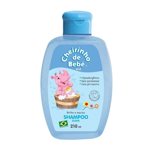 Cheirinho De Bebe Azul Shampoo 210ml