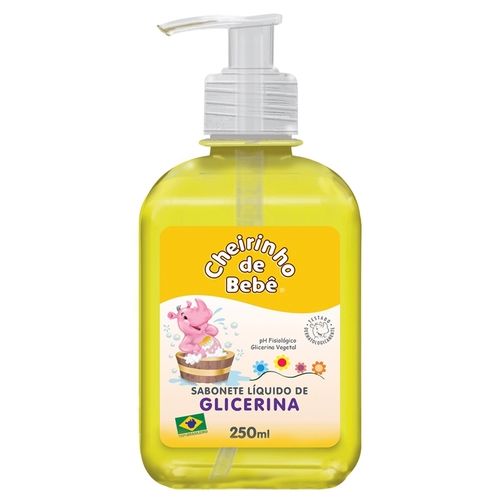 Cheirinho De Bebe Sabonete Liquido Glicerinado 250ml