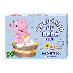 Aromatizante De Bebé Azul Jabón 80g