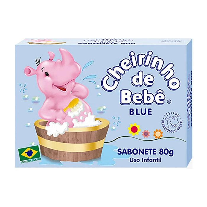 Cheirinho De Bebe Azul Sabonete 80g