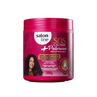 Salon Line Mascara De Tratamento para cabello ondulado 500g