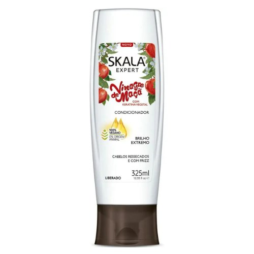 Skala Vinagre De Maca Com Keratina Vegetal Condicionador 325ml