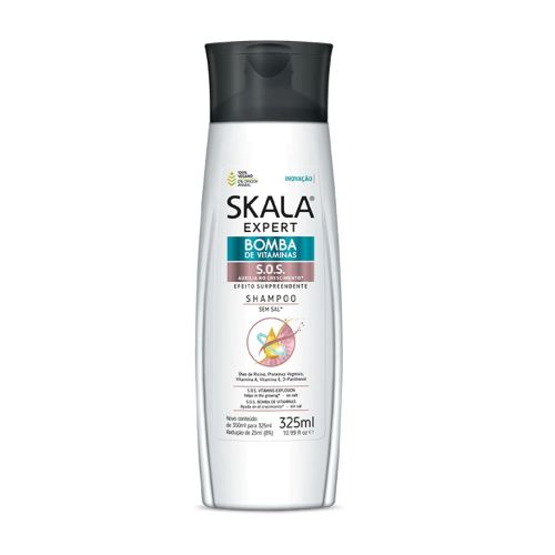 Skala Exp - Bomba De Vitaminas SOS Shampoo 325ml