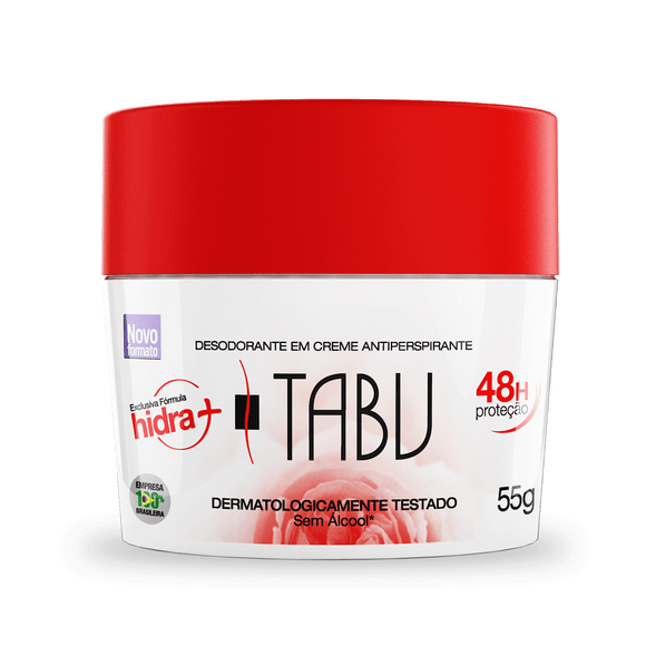 Tabu Crema Antitranspirante 55g