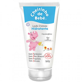 Loción Cremosa Hidratante Cheirinho De Bebe 160g