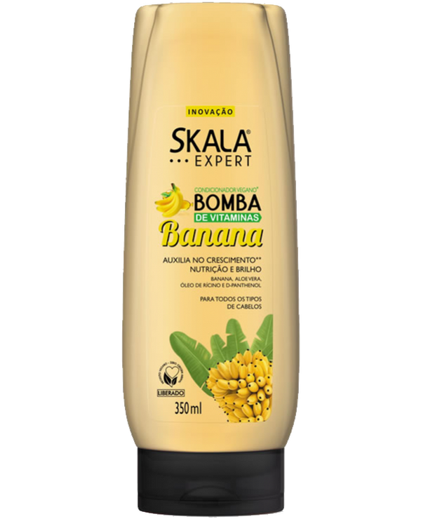 Skala  Bomba De Vitamina Banana Condicionador 350ml