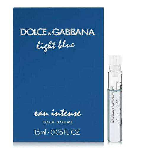 Dolce & Gabbana Light Blue Pour Homme Eau Intense edp 1.5ml Vials