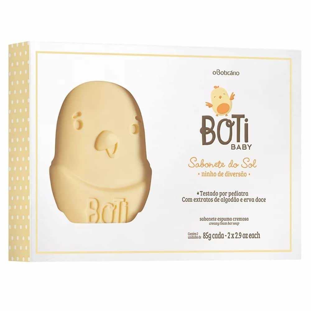 Boticario Boti Baby Sol Sabonete Em Barra 85gx2