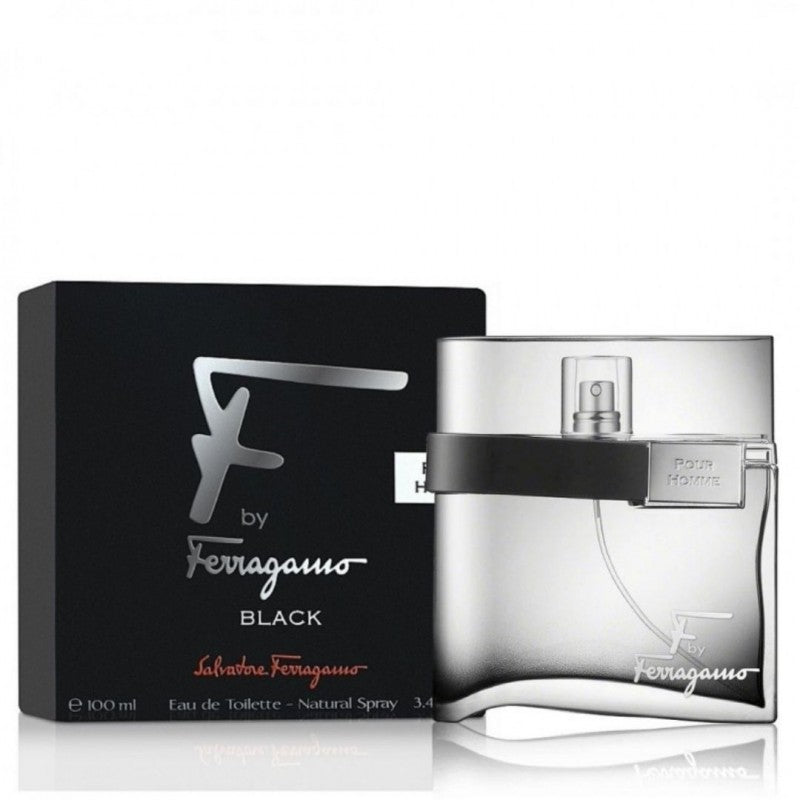 Salvatore Ferragamo F by ferragamo Black pour homme 100ml
